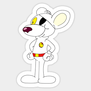 Danger Mouse - Cartoon Sticker